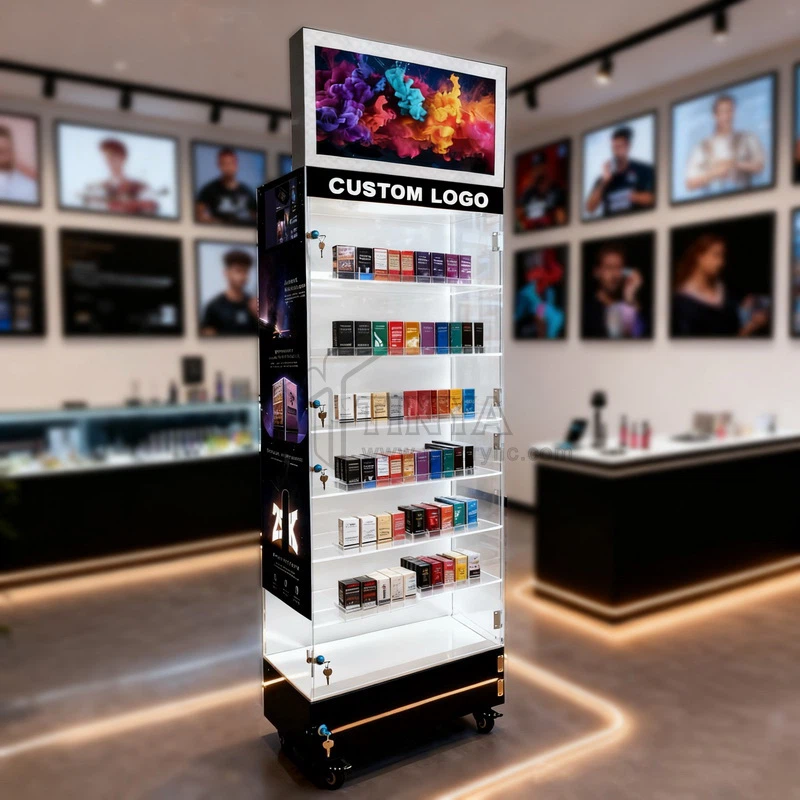 smoke shop display case led smoke shop display case led